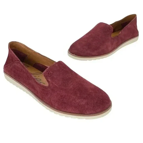 Zodiac Kit Wine Leather Slip On Womens Loafers Size 6.5M - Picture 12 of 12